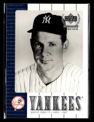 2000 Upper Deck Yankees Legends #18 Whitey Ford