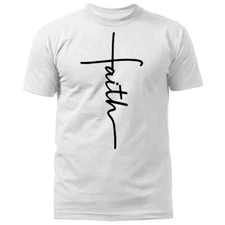 Faith Cross Christian Religious God Bible Church Jesus Christ T-shirt