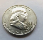 1958 D FRANKLIN HALF DOLLAR UNCIRCULATED