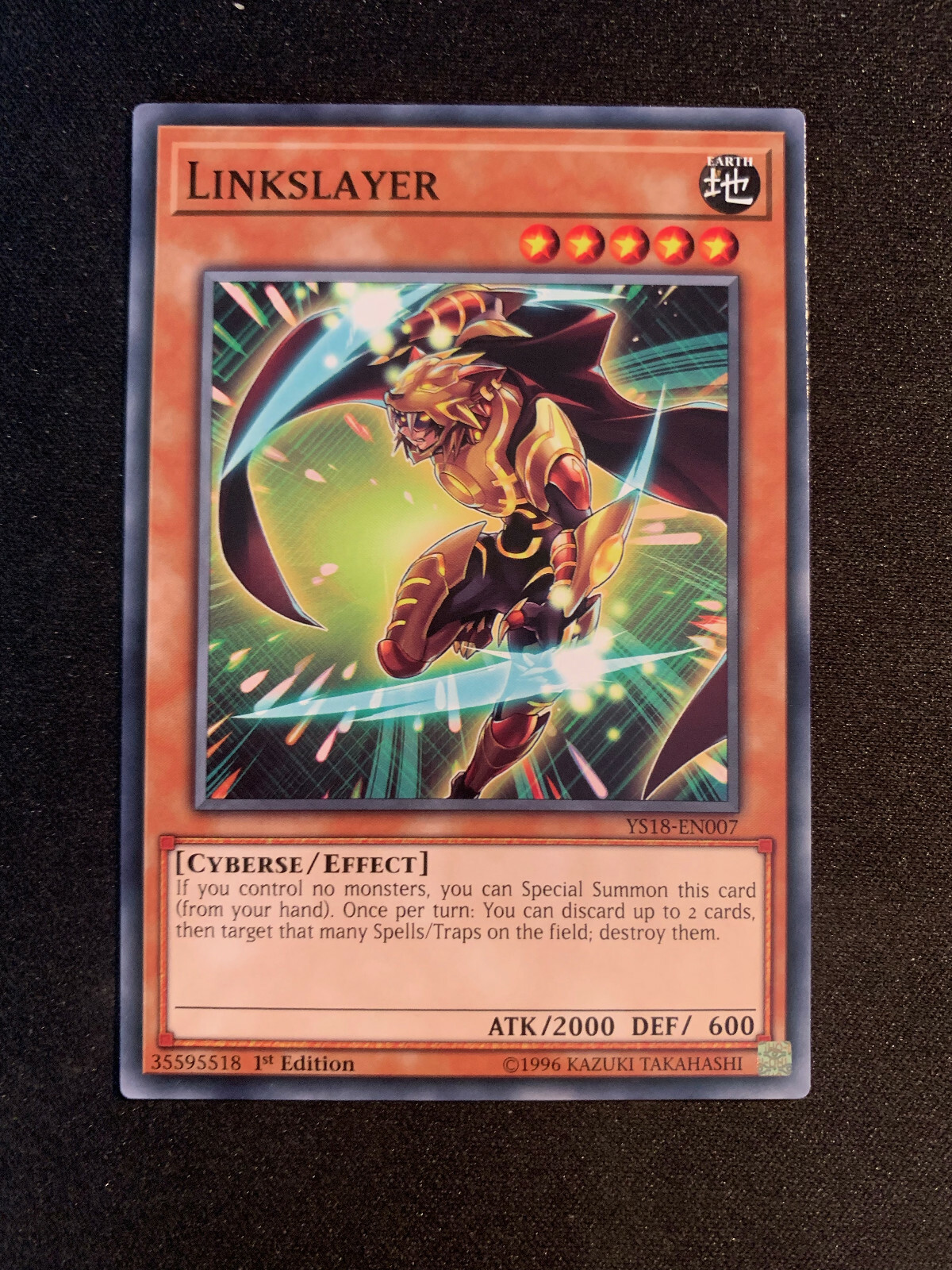Linkslayer - YS18-EN007 - Yu-Gi-Oh Card - Codebreaker N/M