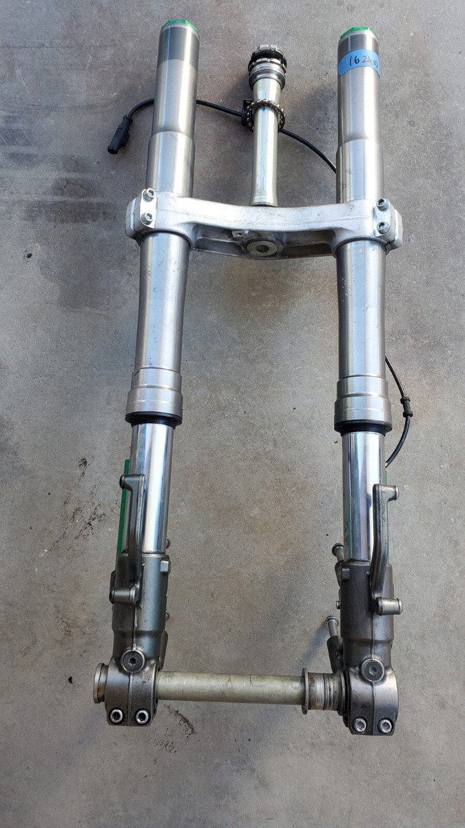 16-18 KAWASAKI NINJA ZX10R STRAIGHT FRONT FORKS SHOCK SUSPENSION