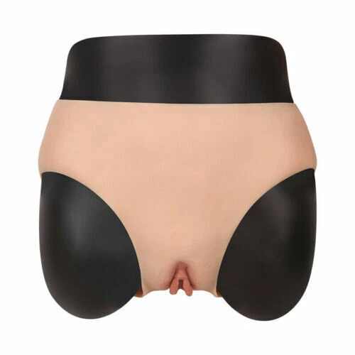 GOSHIMER Silicone Panty Fake Vagina Panties Thicken Hip Shaping Crossdresser - Picture 2 of 18