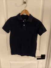 Cherokee Ultimate Polo - Short Sleeve Shirt - Navy Blue - Boys Size M 8-10