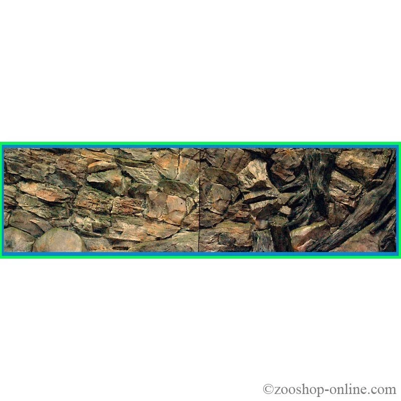 ATG Aquarium 3 D Rückwand Aquariumrückwand Wurzel Felsen 200x70cm
