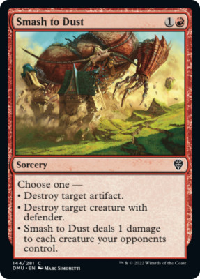 x1 Smash to Dust DMU MTG 144/281 COMMON M/NM 1x