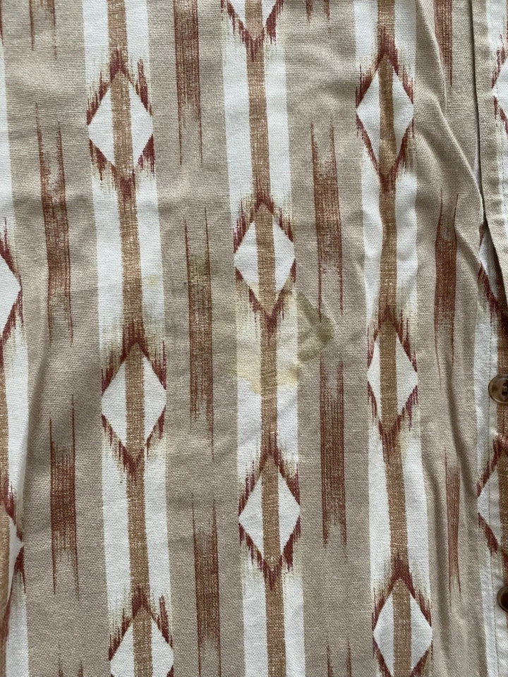 VTG Ralph Lauren Chaps Aztec Button Down Long Sleeve Shirt WPL 125 Men’s Large - Image 4 of 4