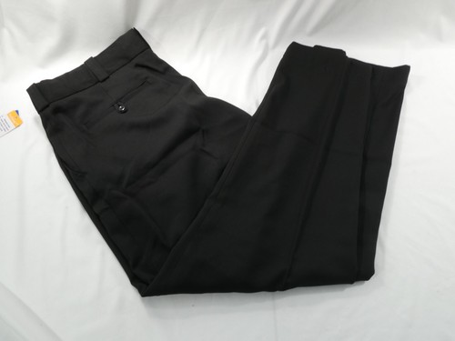 SPIEWAK SU322BK SIZE 42 PROFESSIONAL POLY NON-CARGO DUTY PANTS BLACK HEM 31.5 - Picture 2 of 2