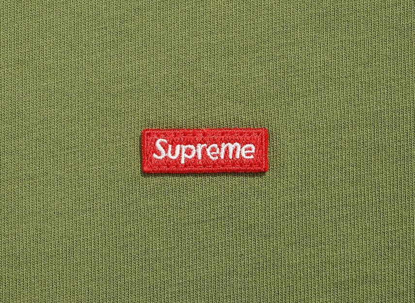 Supreme Small Box L/S Tee Olive (25SS) | eBay