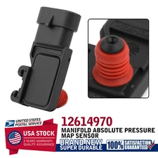 New Manifold Pressure MAP Sensor Fits For 2005-2007 Buick Terraza OE # 12614970