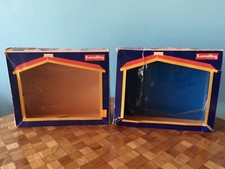 Two boxes cardboard Lundby dollhouse dollhouse 1:18 dollhouse original box