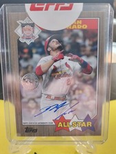 2022 Topps Nolan Arenado 1987 All Star Auto Gold /25