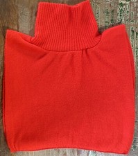 Vintage 100 Orlon Acrylic Red Dickie Unisex