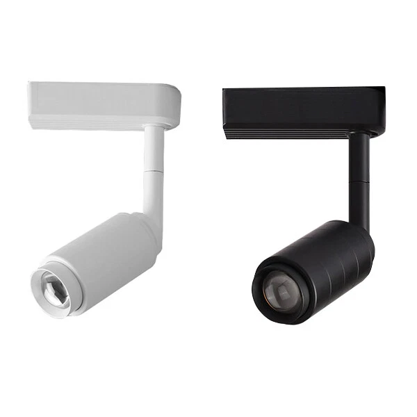 LED COB Track Light Zoomable Ceiling Fixtures Lamp Spotlight