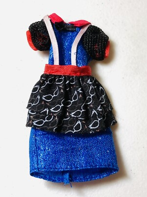 #ad Monster High Ghouls Night Out Ghoulia Yelp’s Blue Doll Dress Outfit $9.99