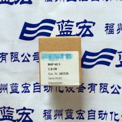 ONE for pressure gauge MAP-40-6-1/8-EN 161127 #WD9