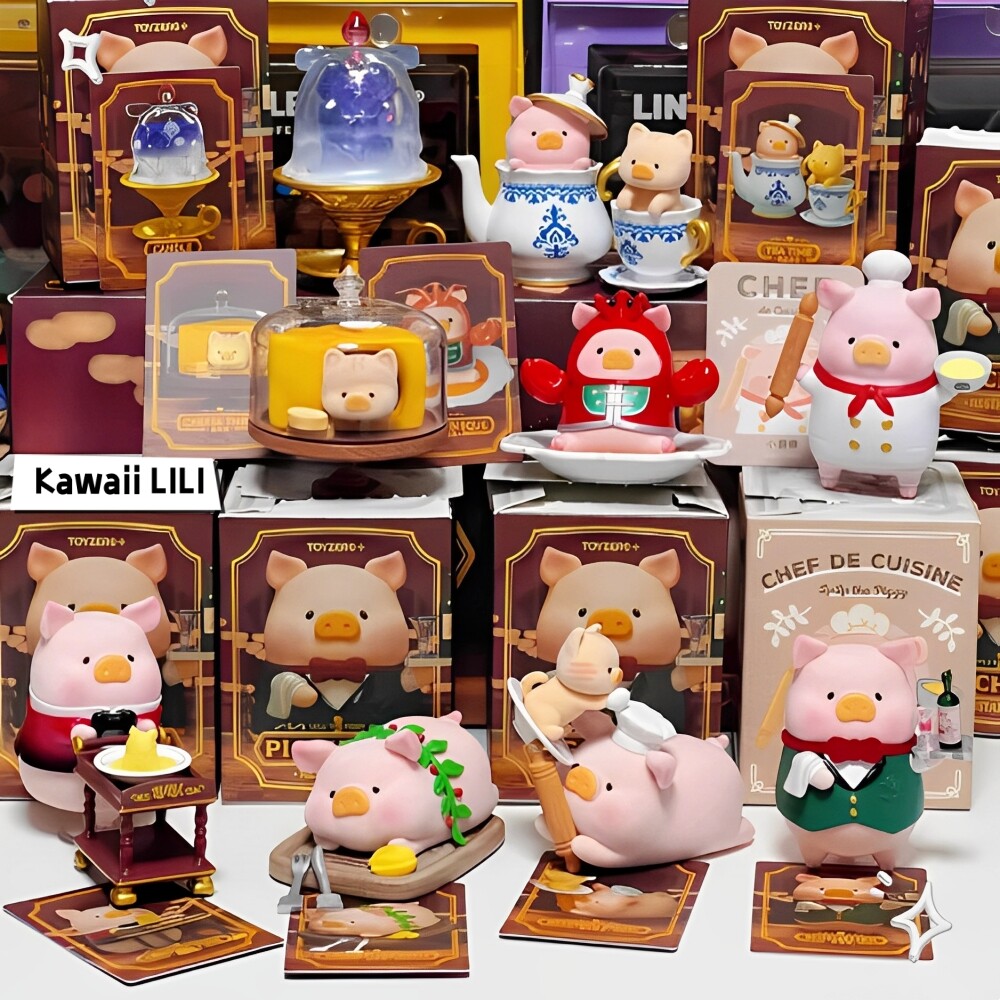52TOYS LuLu The Piggy Pigchelin Restaurant Series Confirmed Blind