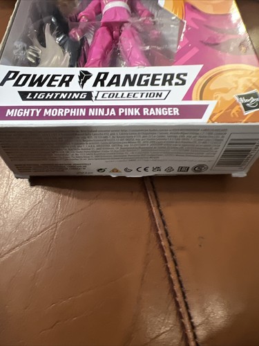 Power Rangers Lightning Collection Mighty Morphin Ninja Pink Ranger NEW - Picture 4 of 5