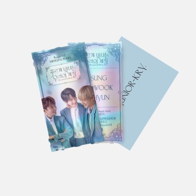 SUPER JUNIOR-K.R.Y. Beyond LIVE OFFICIAL GOODS AR TICKET SET +