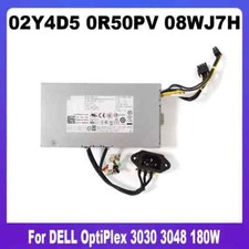 02Y4D5 0R50PV 08WJ7H For DELL OptiPlex 3030 3048 180W Power Supply HU180EA-00