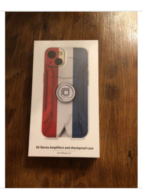 Redroad 3D Stereo Amplifiers And Shockproof Case For iPhone 13
