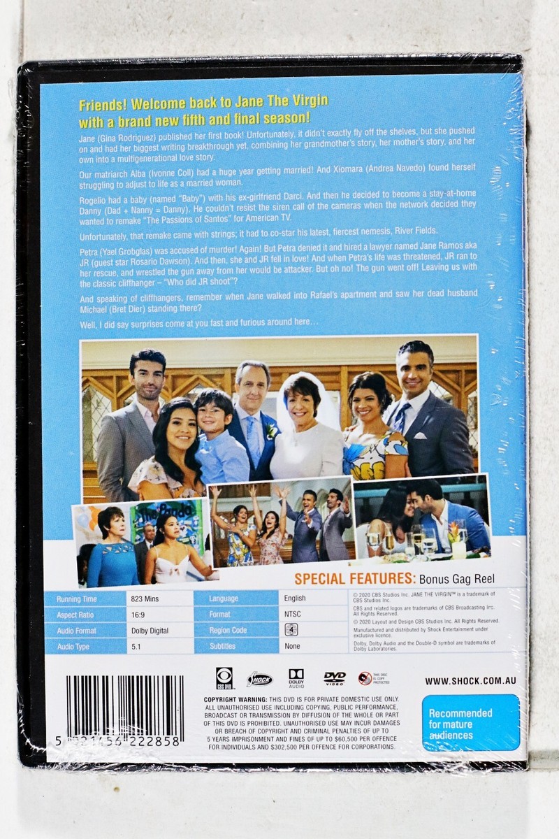 Jane the Virgin : Season 5 (DVD, 2018) for sale online | eBay UK