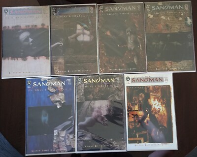 The Sandman #10-16 (The Doll's House Part I-VII) Set of 7 - Gaiman DC 1989-90 NM