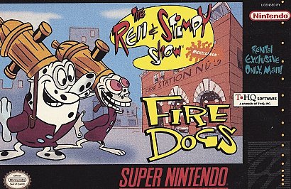 Ren & Stimpy Show: Fire Dogs (Super Nintendo Entertainment Ren & Stimpy Show: Fire Dogs (Super Nintendo Entertainment