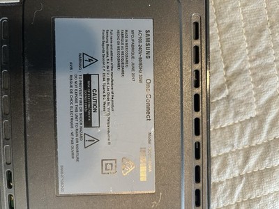 Samsung One Connect Box SOC1000MA TV Connection Hub BN96-37104D-00 2017