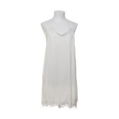 Aerie, Nachtkleid, Größe: M, Weiß, Polyester, Einfarbig, Satin, Damen #FKm