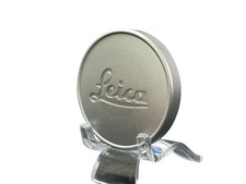  Unused Leica A36 36mm Front Metal Lens Cap Silver From JAPAN