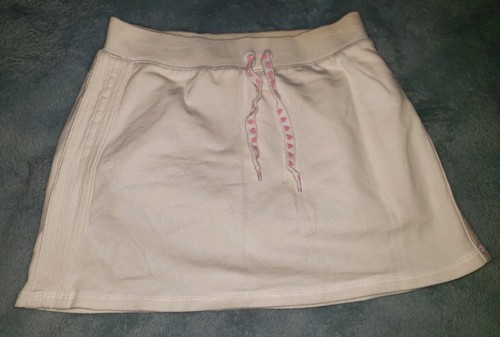 Circo Off-White Cream Tennis Skirt Skort Girls M 7/8 Pickleball Stripe Shorts