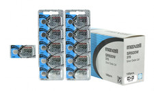 Maxell 370 (SR920W) 1.55V Silver Oxide Watch Batteries – Pack of 100 Batteries