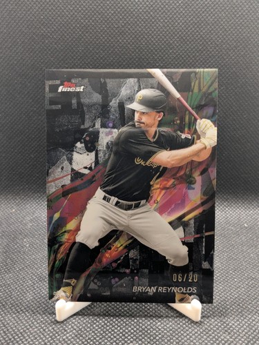 Bryan Reynolds [Black Refractor] #6 2024 Topps Finest card