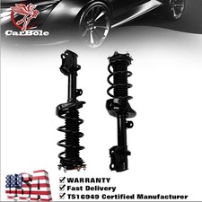 2PCS Front Shock Struts w/ Coil Spring For Honda CRV CR-V 2007 2008-2014 2.4L