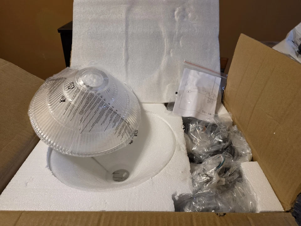 Luces Colgantes Isla Cocina: Paquete de 3 Lámparas Colgantes de Madera con Mano Bl... Foto 4 de 4