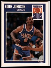 1989-90 Fleer #122 Eddie Johnson