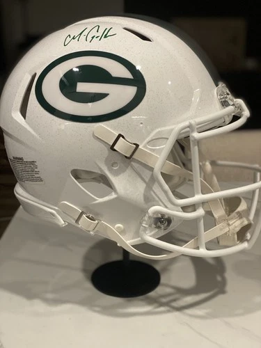 Green Bay Packers Signed Matthew Golden Full-Size Authentic Helmet
