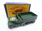 VINTAGE MOKO LESNEY No.49a HALF TRACK PERSONNEL CARRIER IN ORIGINAL BOX 1958