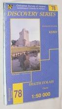Kerry: Sheet 78 (Irish Discovery Se... by Ordnance Survey Irel Sheet map, folded