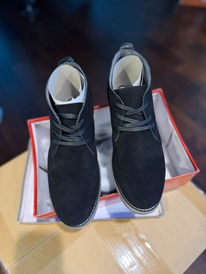 Alpine Swiss Beck Mens Suede Chukka Desert Boots Lace Up Shoes S804 US Size: 11