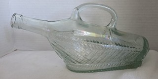 Vintage 1965 London Winery Glass Bottle Ontario Canada 10.5 Inches Long