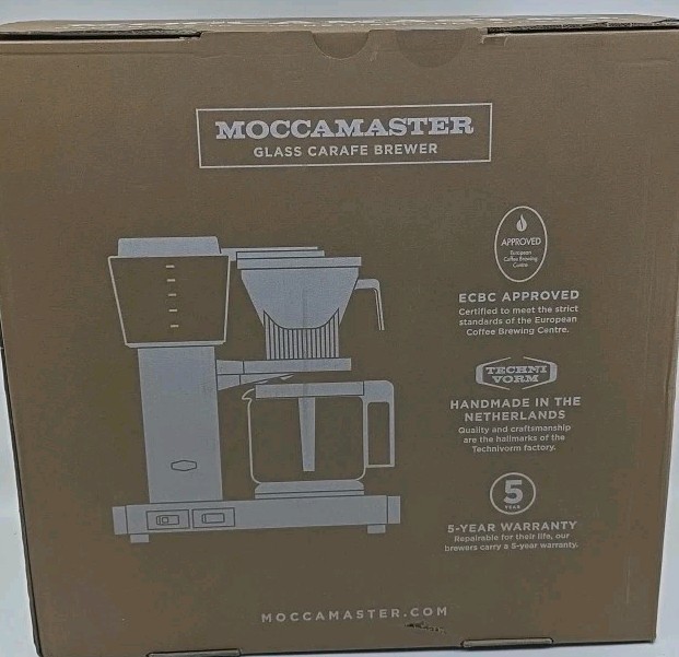 Technivorm Moccamaster 53933 KBGV Select 10-Cup Coffee Maker Off-White 40 oz thumbnail 3