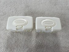 Huggies Plastic Reusable Wipes Container Leaf Design Set of 2