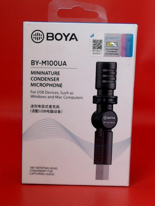 Boya BY-M100UA Omni directional microphone for USB port devices
