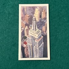 1964 Recent Oil “Do You Know” EMPIRE STATE BUILDING Trade Card #21   NM-MT