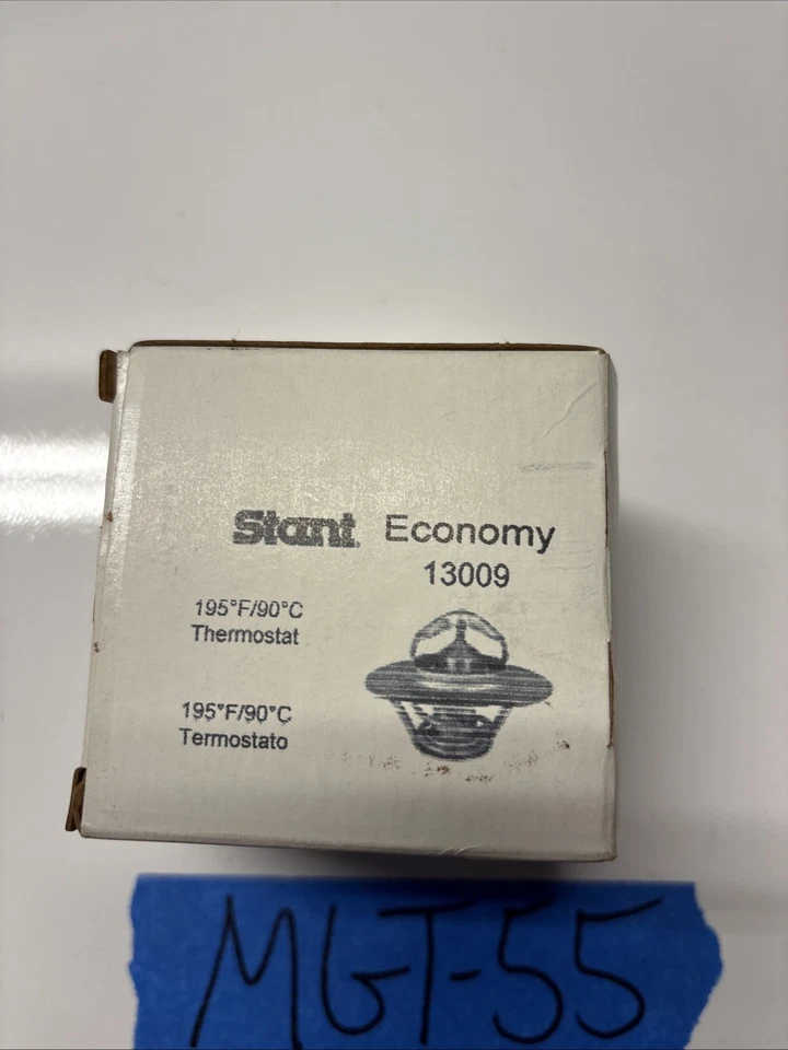 Termostato de refrigerante de motor Stant 13009 195 grados para modelos Ford GM Chrysler Foto 2 de 4