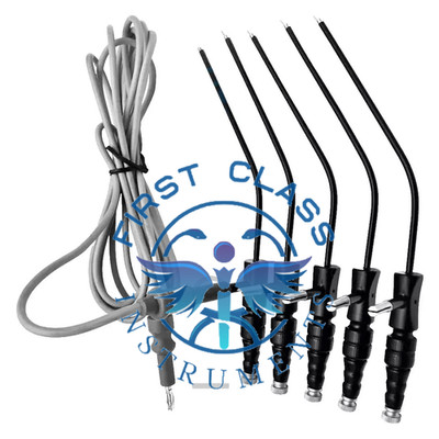 Monopolar ENT Nasal Electro Cautery Frazier Suction Tube 6,7,8,9,10 FR & Cable