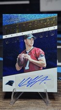 2018 Absolute Signature Standouts Kyle Allen Spectrum Blue #SS-KA Auto RC Rookie