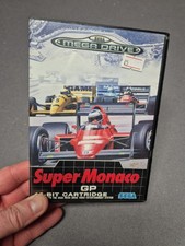 Sega Mega Drive Super Monaco GP In Box With Manual