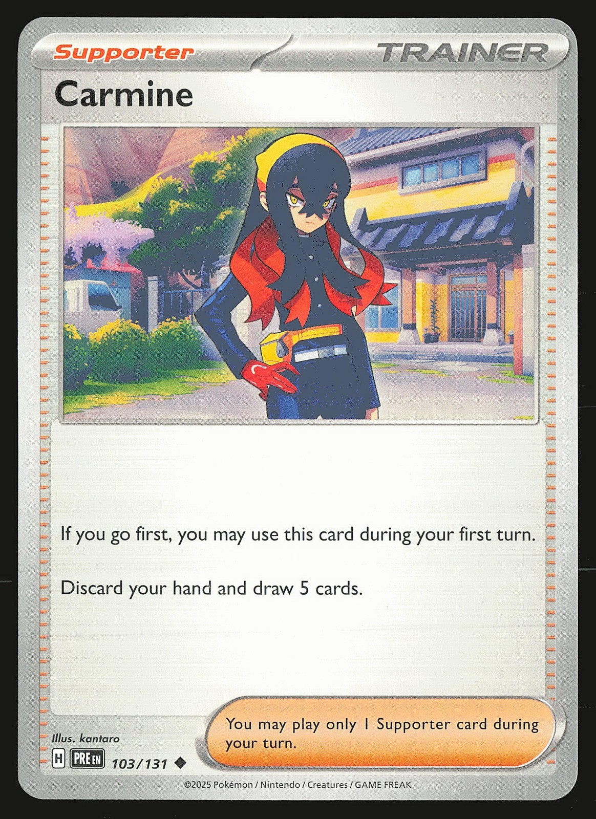 SV: Prismatic Evolutions Carmine #103/131 Uncommon Pokemon Card